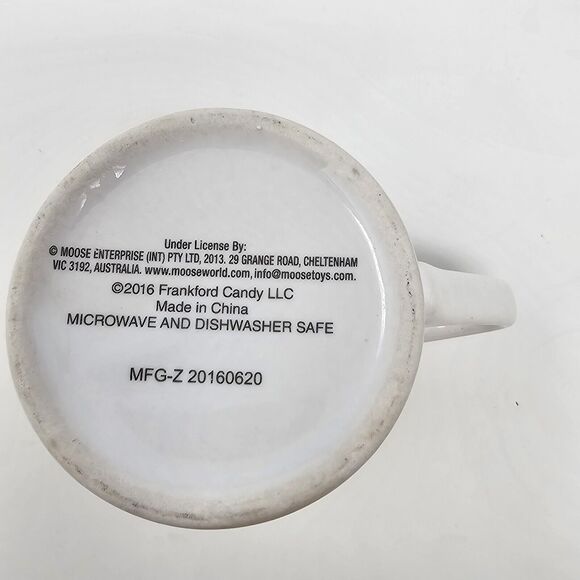 2016 Shopkins Coffee Mug Tea Cup Moose World Real Littles Frankford Candy - Picture 5 of 8